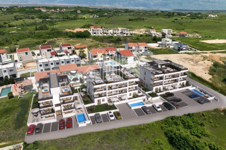 Luxury Residence Privlaka, Two bedroom apartment, 61, 84m2