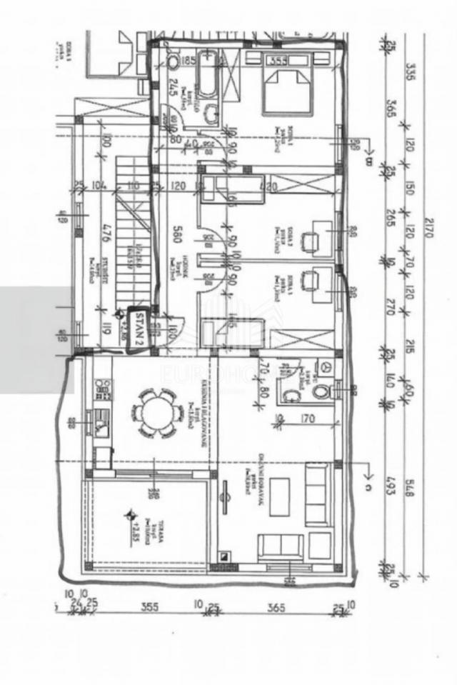 Plovanija, novogradnja, odmah useljivo, 91m2+garaža+PM, 2700€/m2