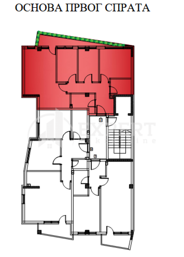 Novogradnja na Crvenom pevcu, 3. 5, 73 m2, povrat PDV-a