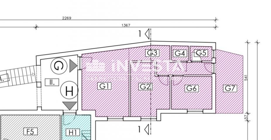 Premantura, dvosobni stan 53 m2 s terasom, 450m od mora