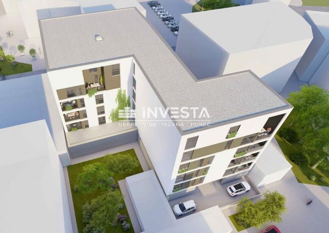 Pula, Centar, dvoetažni stan na 4. katu 166, 02 m2, 4SS+DB, novogradnja