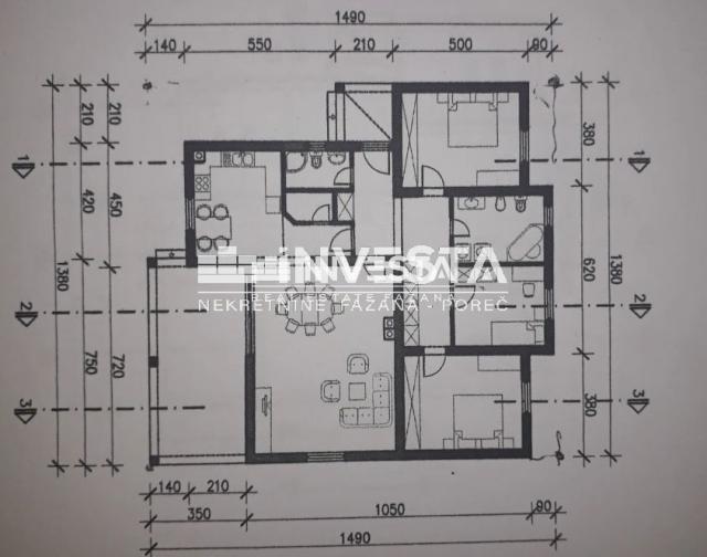 Barban, građevinsko zemljište sa dozvolom za građenje, 2128 m2