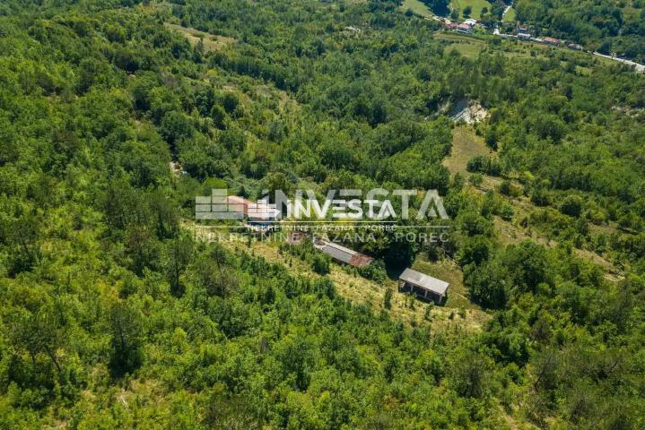 Gračišće okolica, Samostojeća kuća sa okućnicom i bajkovitim pogledom!