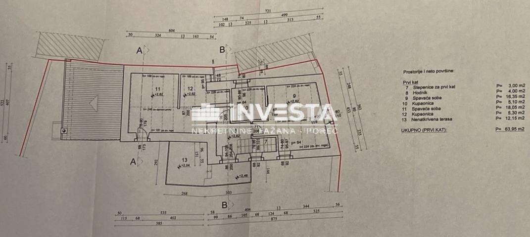 Kanfanar okolica, Luksuzna istarska kamena vila s bazenom i 3SS