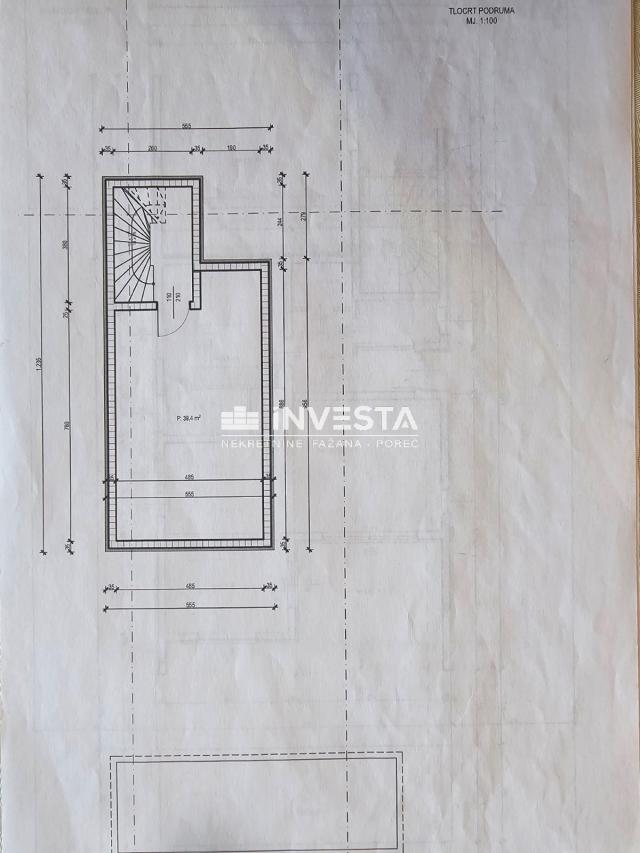 Pula okolica, atraktivno građevinsko zemljište s idejnim projektom