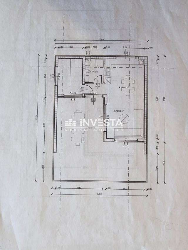 Pula okolica, atraktivno građevinsko zemljište s idejnim projektom