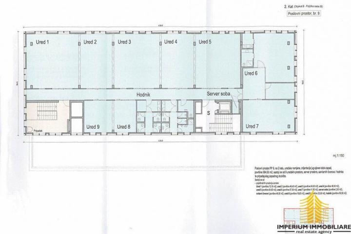 Poslovni prostor, uredski, Split, 100m2 