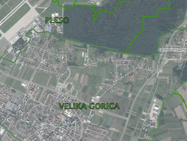 Građevinsko zemljište Velika Gorica, 1725 m2