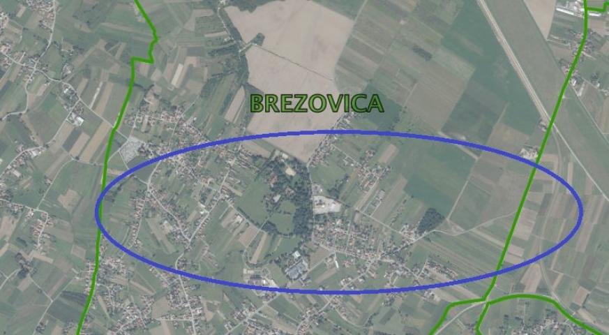 Građevinkso zemljište: Brezovica - Dragonožec 2000m2