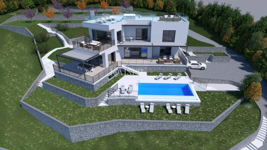 Building land Veprinac, Opatija - Okolica, 4.364m2