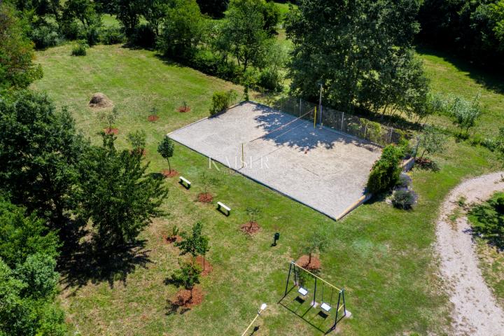 Istria, Žminj - family estate, 2 houses with swimming pools and 1 office space