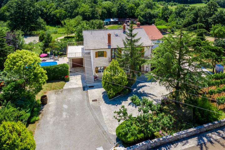 Istria, Žminj - family estate, 2 houses with swimming pools and 1 office space