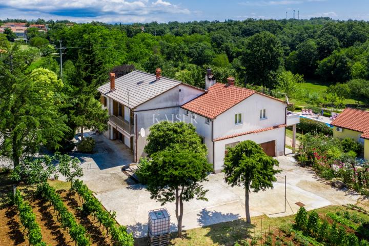 Istria, Žminj - family estate, 2 houses with swimming pools and 1 office space