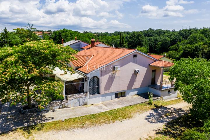 Istria, Žminj - family estate, 2 houses with swimming pools and 1 office space