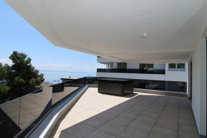 Opatija, Penthouse, in begehrter Lage mit Aussicht