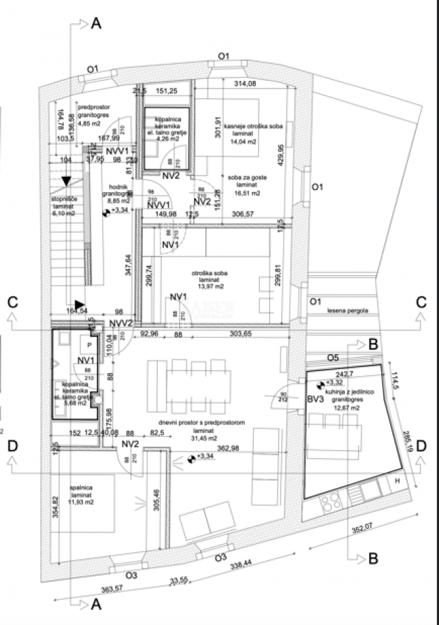 Istrien - Zentrum von Poreč, Luxusapartment 50 m vom Meer entfernt