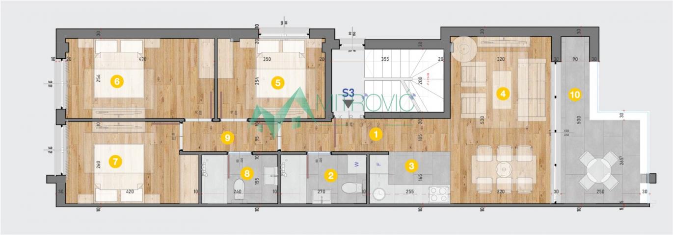 Novi Sad, Bulevar Patrijarha Pavla - Izgradnja, 75m2 + parking u ceni  