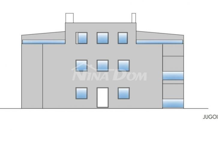 Apartman novogradnja, južna strana (voda i kanalizacija)