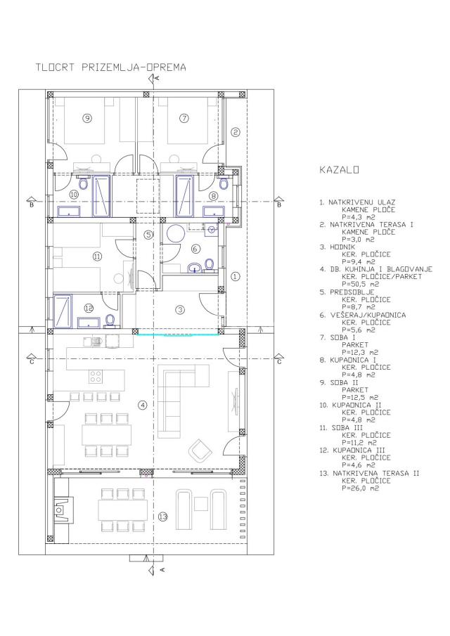 Prodaja zemljišta: 1241 m2 u Turnju S glavnim projektom za kuću!