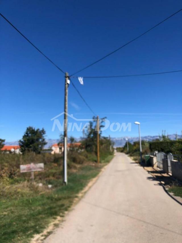 Zemljište Privlaka 1037 m2 s pogledom na more