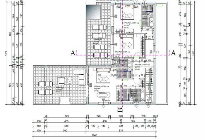 Građevinsko zemljište s projektom u drugom redu do mora, Korčula