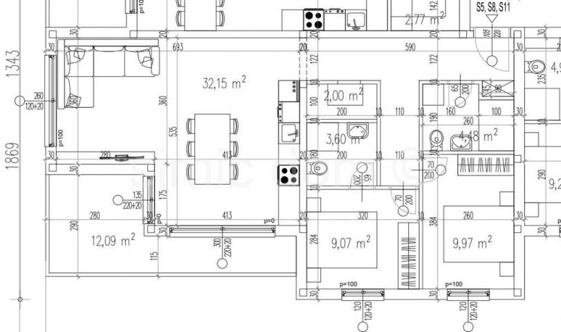 Prekrasan penthouse apartman s pogledom u novogradnji, Okrug Gornji