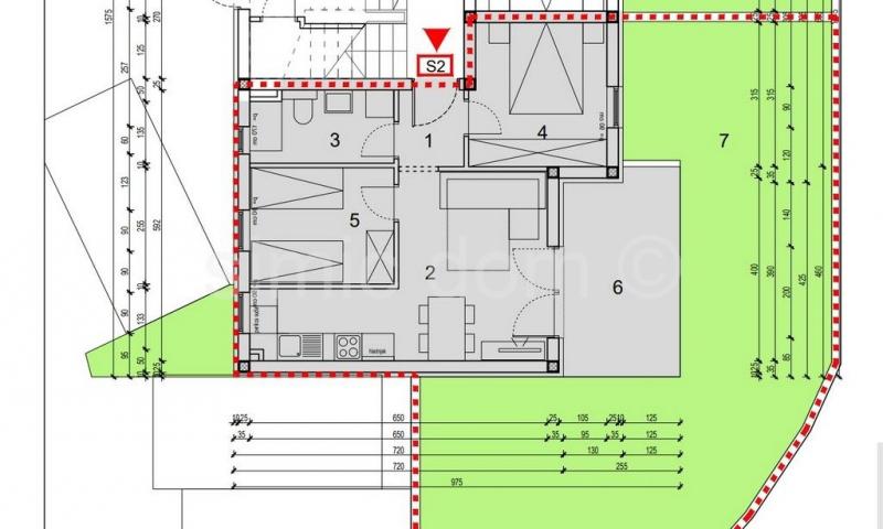 Apartmani s vrtom u novogradnji blizu mora, Grebaštica