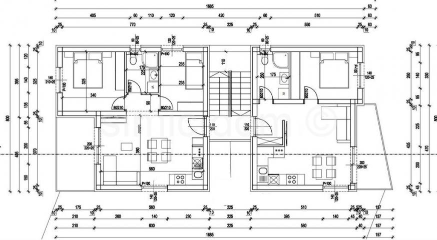 Penthouse apartman sa spektakularnim pogledom, Čiovo