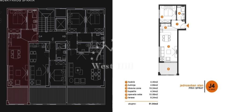 Prodaja, Stan, 35m2 , Bar