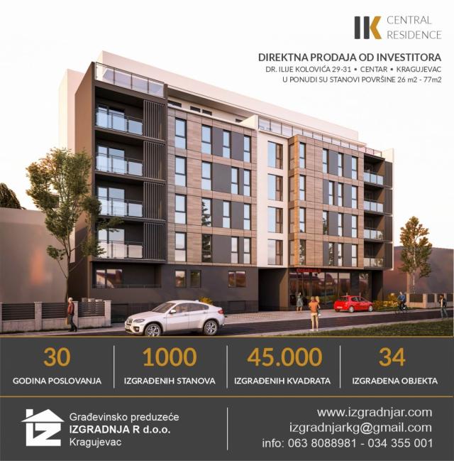 Central Residence - Ilije Kolovića 29 i 31