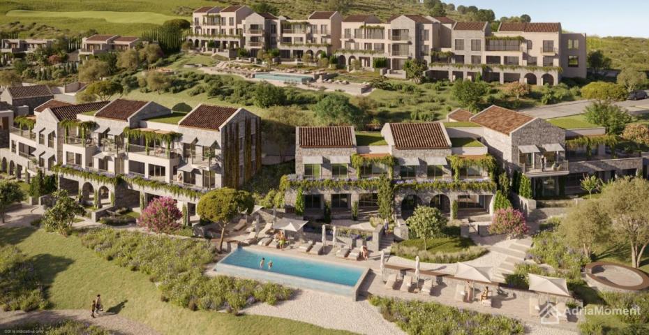 Lustica Bay - Botanika - Golf Residences. Trosoban sa dvoristem