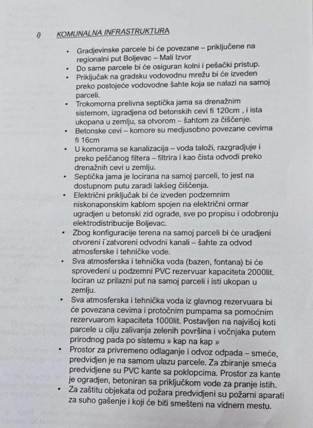 Boljevac-garsonjera 19m2, I  jednosoban stan 36m2 - Građevinsko zemljište  38 ari 45 m2- standardna 