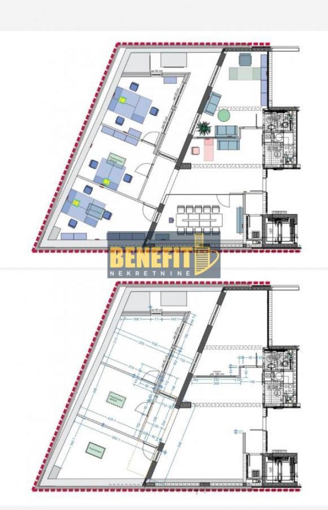 Izuzetan poslovni prostor od 130m2, Vračar