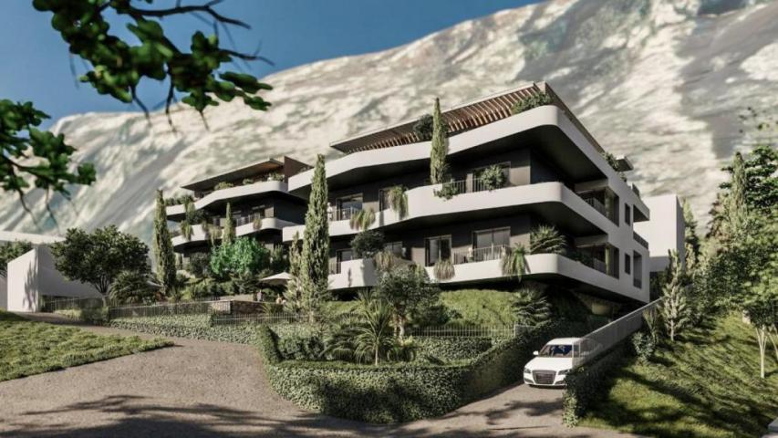 For sale three-bedroom duplex apartment under construction-Kotor