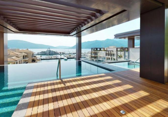 Luxury penthouse in Porto Montenegro