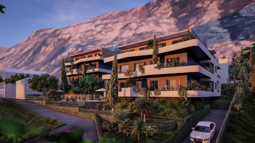 For sale three-bedroom duplex apartment under construction-Kotor