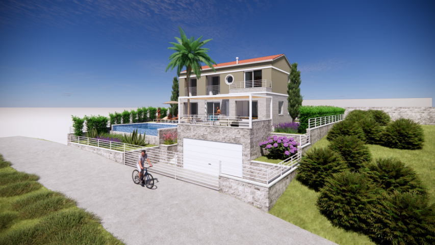 House for sale, 250 m2, plot 474 m2, Tivat, Mrčevac