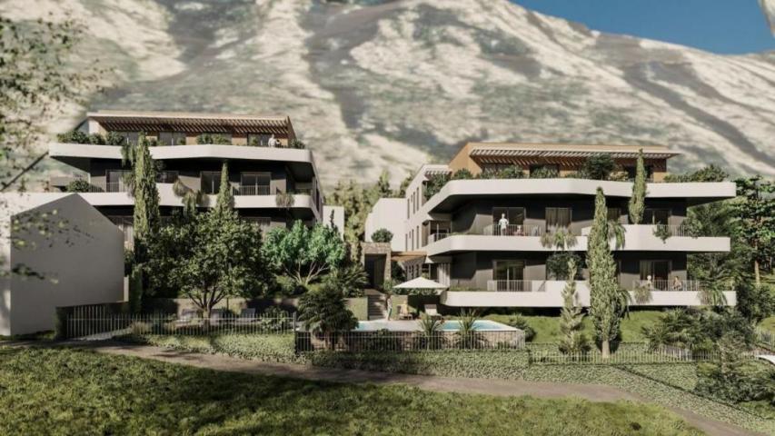 For sale three-bedroom duplex apartment under construction-Kotor