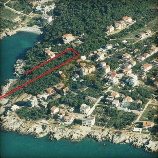 Urbanized plot near the sea in Utjeha, Bar - Montenegro. 