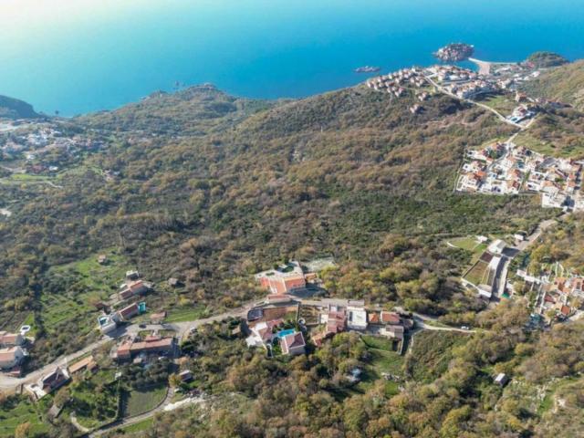 Urbanized land for sale, 2440 m2, Budva, Tudorovići