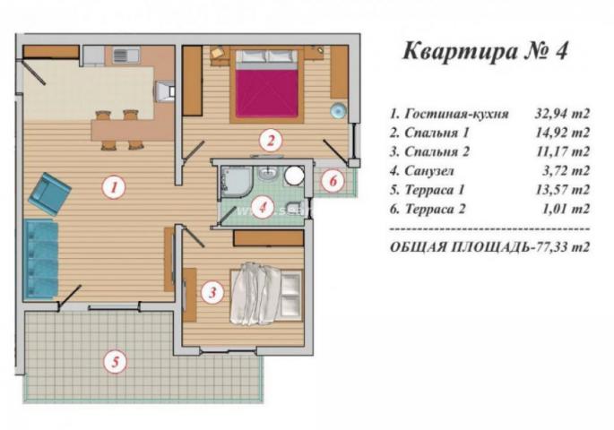 Residential complex in Budva, Seoce, 1km away from the sea