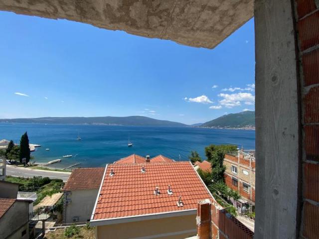 Two bedroom apartment with sea view in Tivat (under construction)