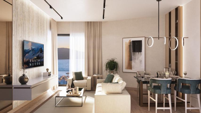 Luxury apartment under construction in Tivat for sale