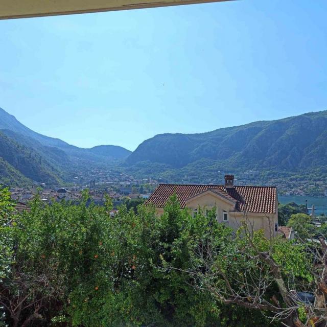 Fully furnished 2-bedroom apartment with a beautiful sea view in Kotor is for sale