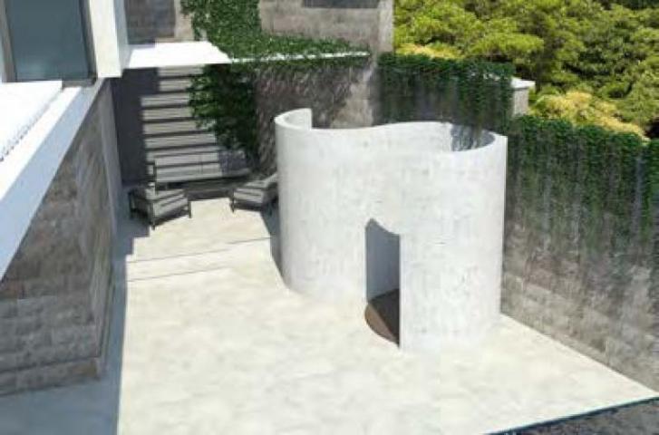 A luxury villa under construction in Boka bay is for sale