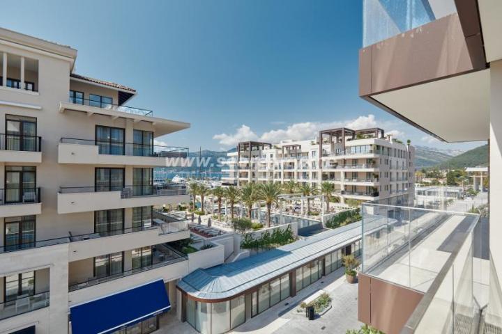 Brand new luxury two bedroom apartment with direct sea view in Porto Montenegro