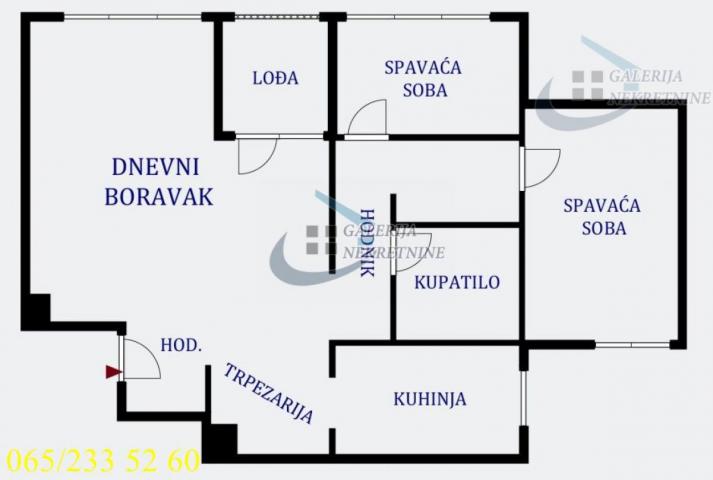 Rakovica, Skojevsko naselje - Luke Vojvodića 74m2