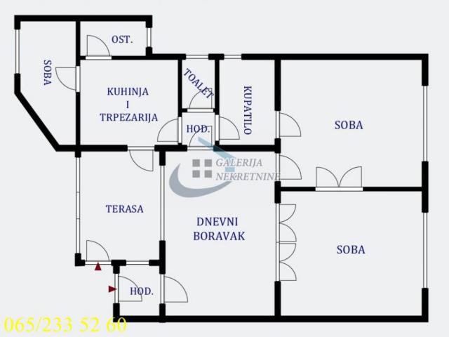 Vračar, Cvetni trg - Resavska 94m2