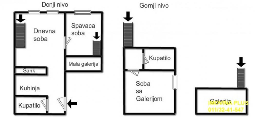 Stari grad, Gornji Dorćol - Gospodar Jovanova, 55m2