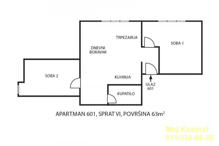 Kopaonik, centar - Repu, 63m2